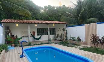 Imagem 4: Casa com piscina por Temporada na Ilha da Croa em Barra de Santo Antônio - AL