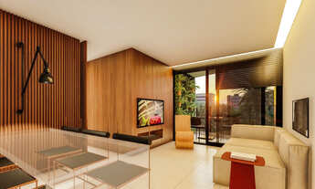 Imagem 6: Alto Padrão e Modernidade 1/4 Sala Sacada Comodidade Central na PV Principais Mar- Últimos