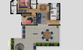 Imagem 3: Apartamento à venda, 2 quartos, 1 suíte, Santa Efigênia - Belo Horizonte/MG