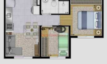 Imagem 2: Apartamento 2 dormitórios com ou sem vaga - Itaquera