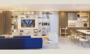 Imagem 3: Apartamento com 141 m², hall privativo, 3 suítes, duas vagas em Moema Pássaros. Vista para