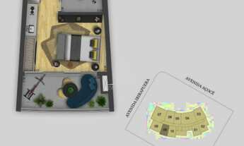Imagem 3: Apartamento de 38m² com 1 dormr, 1 vaga no Window Moema - Indianópolis