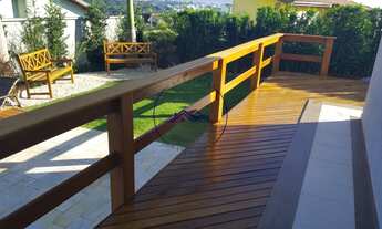 Imagem 7: Maravilhosa casa com 3 suítes em condomínio com infraestrutura completa e vista panorâmica