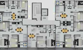 Imagem 7: Cobertura com 3 dormitórios à venda, 67 m² por R$ 530.000 - Bessa - João Pessoa/PB