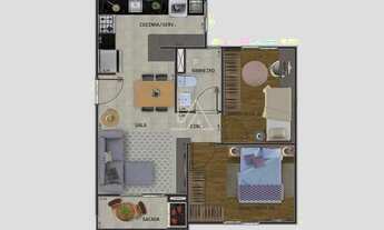 Imagem 6: APARTAMENTO DE 2 DORMITÓRIOS À VENDA NO BAIRRO SANTA MARTA, PASSO FUNDO - RS