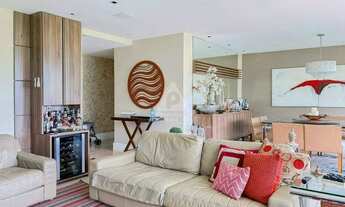 Imagem 6: Apartamento de Luxo 153m² | 3 Suítes | Vista Panorâmica para a Lagoa | 3 Vagas