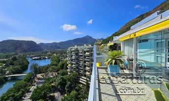 Imagem 3: Cobertura à venda no Itanhangá - Rio de Janeiro - RJ - Vista mar, lagoa e montanhas