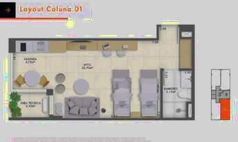 Imagem 4: Condomínio MB Loft Icaraí - Rua Mariz e Barros - Excelente localização