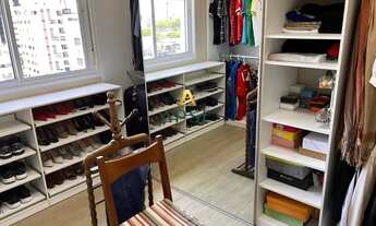 Imagem 7: À venda,3 dormitórios 156m²,sala de estar, jantar e sacada integradas, mobiliado