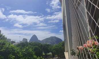 Imagem 4: Sala e Quarto Separado Botafogo com Vista Cartão Postal Pão de açúcar. Mobília básica