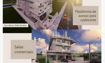 Imagem 3: Apartamento com 1 dormitório à venda, 33 m² por R$ 315.188 - Ingleses do Rio Vermelho - Fl