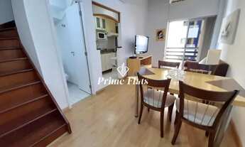 Imagem 5: Flat disponível para locação no Duplex Life Moema, com 44m², 1 dormitório e 1 vaga