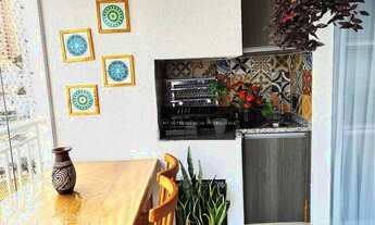 Imagem 2: Maravilhoso Apartamento Com Varanda Gourmet, 03 dormitórios sendo 01 suite com 02 vagas c