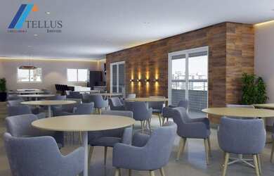 Imagem 4: Apartamento com 1 dormitório à venda, 54 m² por R$ 290.000,00 - Vila Guilhermina - Praia G