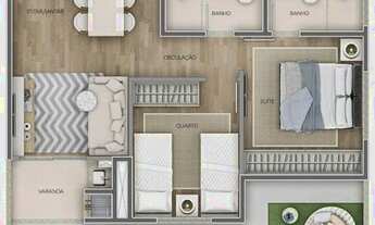 Imagem 7: Apartamento residencial para venda, Paraíso do Morumbi, São Paulo - AP10308