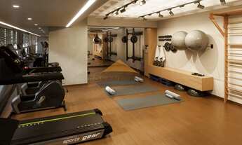 Imagem 7: Apartamento com 4 quartos, 133m², lavabo, varanda gourmet, dependência completa, 2 vagas d