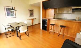 Imagem 2: Flat todo montado para aluguel e venda tem 44 metros quadrados com 1 quarto