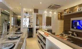 Imagem 3: Apartamento com 3 dormitórios à venda, 57 m² por R$ 450.000,00 - Vila Valparaíso - Santo A