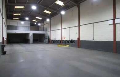 Imagem 2: Galpão para alugar, 665 m² por R$ 21.050,00/mês - Santa Maria - Santo André/SP