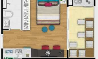 Imagem: House garden no contra piso