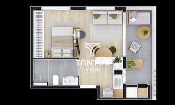 Imagem 7: Apartamento com 1 dormitório à venda, 34 m² por R$ 547.500,00 - Batel - Curitiba/PR