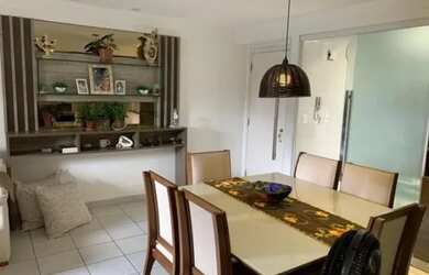 Imagem 3: Apartamento mobiliado para aluguel possui 90m2 com 3 quartos, Aeroclube, João Pessoa PB