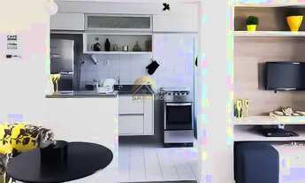 Imagem 4: Encantador apartamento mobiliado com varanda, piscina e segurança 24 horas - seu refúgio p