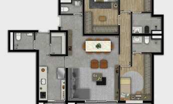 Imagem 6: APARTAMENTO RESIDENCIAL em São Paulo - SP, Campo Belo