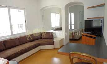 Imagem 2: Flat para locação no Jardins - Edifício Mont Clair - Cód. HQT02082