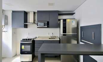 Imagem 6: Apartamento decorado de 1 dormitório com vaga no bairro Petrópolis