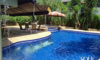 Imagem 2: Residência de Alto Padrão no Capital Ville I 5 Suítes, Cinema, Piscina e Espaço Gourmet C