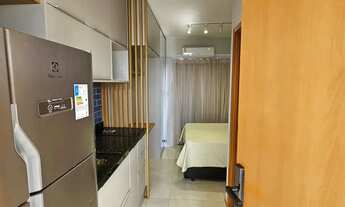 Imagem 3: Studio decorado, mobiliado, varanda vista mar Plakafor One, Piatã.