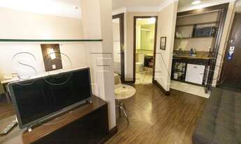 Imagem 1: Flat Transamérica International Plaza disponível para venda com 29m² e 01 vaga de garagem