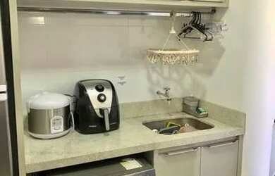 Imagem 3: ALUGUEL - apartamento mobiliado com 2 quartos com suítes, 74m2, alto padrão,andar alto, op