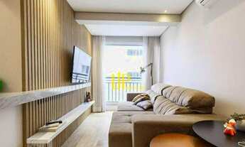 Imagem 2: Apartamento com 1 dormitório à venda, 42 m² por R$ 650.000 - Campo Belo - São Paulo/SP