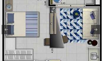 Imagem 3: Apartamento para venda com 32 metros quadrados com 1 quarto em Centro de Osasco - SP