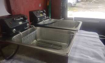 Imagem 7: Frigobar expositor suqueira fritadeira estufa para salgados