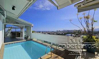 Imagem 4: Cobertura à venda no Itanhangá - Rio de Janeiro - RJ - Vista mar, lagoa e montanhas