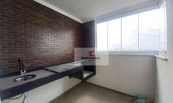 Imagem 4: Apartamento com 2 dormitórios para alugar, 55 m² por R$ 3.495,90/mês - Campestre - Santo A