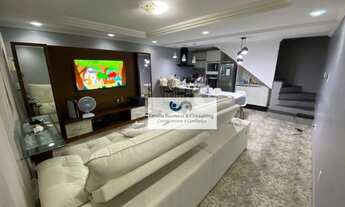 Imagem 2: Sobrado com 4 dormitórios à venda, 301 m² por R$ 763.200 - Jardim Las Vegas - Santo André