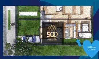 Imagem 6: Sobrado com 3 dormitórios à venda, 84 m² por R$ 450.000,00 - Barra do Aririú - Palhoça/SC