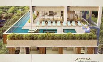 Imagem 2: Apartamento com 141 m², hall privativo, 3 suítes, duas vagas em Moema Pássaros. Vista para