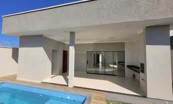 Imagem 4: Casa 03 quartos - Piscina e Área gourmet com churrasqueira - Alto Padrão - Senador Canedo