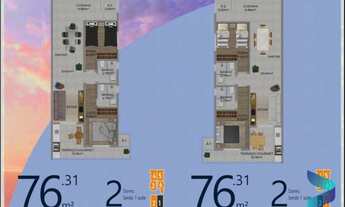 Imagem 6: Apartamento com 1 dormitório à venda, 44 m² por R$ 285.000,00 - Vila Guilhermina - Praia G