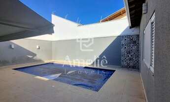 Imagem 7: Casa térrea com 03 dormitórios (sendo 02 suítes), área gourmet com piscina privativa no ba