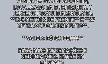 Imagem: VENDO TERRENO EM SANTA BÁRBARA FAZENDA