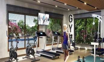 Imagem 2: Apartamento à venda ou para alugar com 2 quartos, sendo 1 suíte, no condomínio Manai Resid