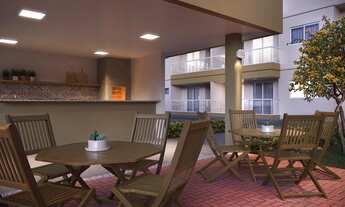 Imagem 6: Jardim de Aruana - Apto de 2/4 + Piso laminado e varanda integrada em vidro + ITBI e Cartó