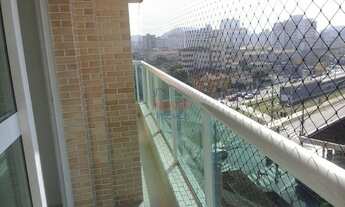 Imagem 2: Apartamento com 1 dormitório para alugar, 51 m² por R$ 3.300,00/mês - Pompéia - Santos/SP