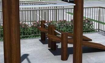 Imagem 4: Apartamento com 2 dormitórios para alugar, 49 m² por R$ 1.345,00/mês - Vila Serrão - Bauru